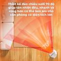 Quạt sưởi gốm HUYNDAI BL-K17J  CHÍNH HÃNG  Máy Sưởi Đứng Làm Ấm Phòng Bản Điện Tử Điều Khiển Từ Xa-Bảo Hành 12 Tháng. 