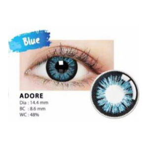Softlens Minus Living Color ADORE (0.00 sd -8.00) Diameter 14.4mm Gratis Tempat Soflens