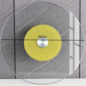 Dining table glass turntable tempered glass dining table turntable with rotating base Rotating Shaft Turntable round Ta