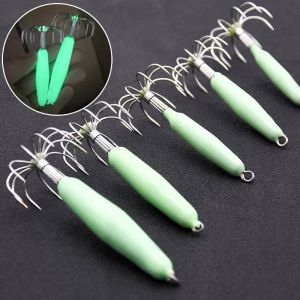 Luminous Squid Hook Claw Hook Dragon Fish Hook Seal Fish Hook Squid Bait Fishing Supplies