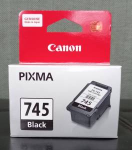 Canon PG-745หมึกดำ หมึกสีดำ แท้ศูนย์ของใหม่+คุณภาพ100% ใช้กับพริ้นเตอร์อิงค์เจ็ท แคนนอน PIXMA IP2870 MG2570/MG2470 * ปริมาณการพิมพ์ 5% บนกระดาษขนาด A4