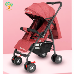 Xe đẩy em bé gấp gọn Mitsukumi xe đẩy cho bé sơ sinh 2 chiều 3 tư thế ( Bảo hành 12 tháng)