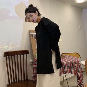 Yolan Atasan Wanita Korea Style Blouse Wanita Lengan Panjang