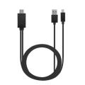 MeterMall Micro USB to HDMI MHL Universal 1080P HDTV Cable Adapter 11 Pin Suitable for Xiaomi, Huawei, OPPO, vivo, Galaxy Phone 2-meter. 