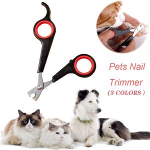 [KIKI PET] Pet Dog Cat Stainless Nail Clipper with Nail File Tool Rabbit Nail Cutter Small and Large Size