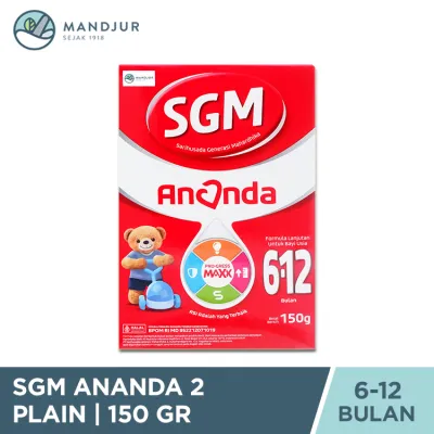 SGM Ananda 2 (6 - 12 Bulan) Formula Bayi Bubuk 150 Gram