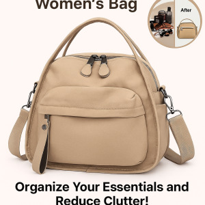 Shoulder Bag Waterproof Convenience Crossbody Bag Adjustable Scratch-resistant Elegance Fashion