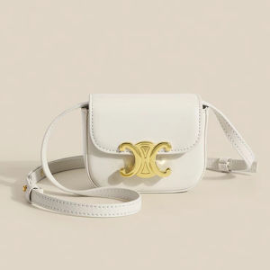 IELGY Túi Messenger nhỏ phụ nữ thích hợp thiết kế cảm giác nhỏ và tinh tế Loại bìa Túi Đeo Vai