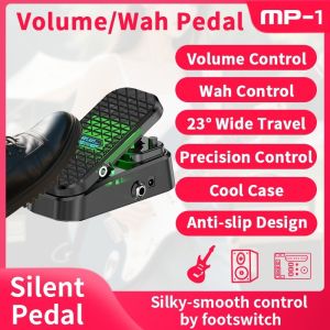 JAMJUM MP-1 Pedal Âm Lượng và Wah Đàn Guitar với Âm Thanh Cao Cấp và Chân Đệm Im Lặng