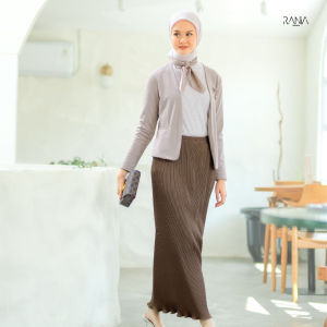 Rok Plisket Polos Motif CYRA by Rania Fashion