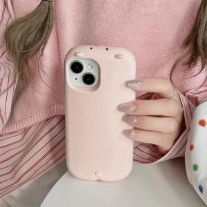 💗Internet celebrity trend+In stock+COD INS Cute 3D Cartoon Pink Lying Pig Phone Case For iPhone 13 14 15 16 Pro Max Girl Vivid Lovely Swine Soft Silicone Back Cover
