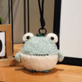 JOJO CASTLE Soft Squishy Plush Toy Stress Relief Keychain Cute Huggable Companion Doll Pendant. 