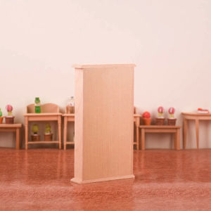 YAFEN 1:12 Dollhouse Miniature Bookshelf Bookcase Model Storage Cabinet Locker Ornament Furniture Decor Toy