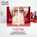 Olay Regenerist Collagen Peptide 24 - Paket Skincare Anti Aging Serum dan Krim Moisturizer. 