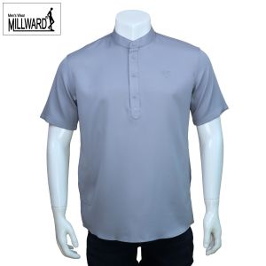Millward Brand Short-Sleeve Kurta Shirt in 12 Colors