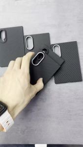 For Samsung Galaxy ZFold 8Wide Aramid Carbon Fiber Case Ultra Thin Lightweight Magsafe Cover Shockproof Hard Armor Shell