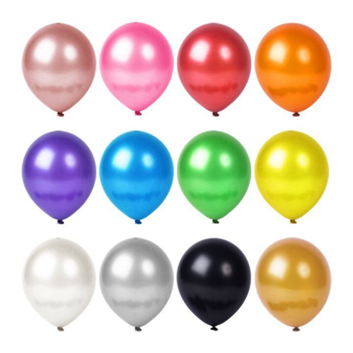 10th Birthday Balloons - 5 pieces