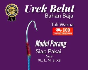 pancing sidat rawa murah terlaris urek belut sawah lapis tali kuat dan tajam kail bahan baja model variatif siap pakai