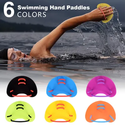 Cutora Adjustable Adult Children Swimming Paddles Girdles Correction Hand Fins Flippers Palm Finger Webbed Gloves Paddle Water Sports