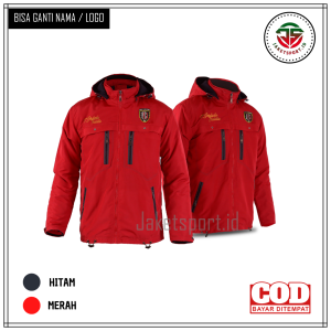 JAKET PRIA KEREN TEBAL LOGO BALI MUSIM DINGIN PARASUT CASUAL HOODIE LEPAS PASANG SABLON DTF PREMIUM