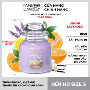 Nến hũ Yankee Candle size S - Lemon Lavender