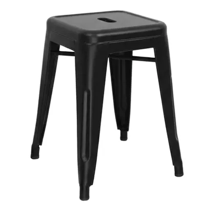 (NEST) Barkley Dining Stool Home Furniture Metal Wooden Seat
