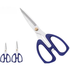 Heavy-Duty Stainless Steel Household Scissors Multi-Purpose Office Scissors Craft Scissors Kitchen Scissors Paper Scissors