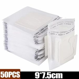 YIYIUR 10/50Pcs Disposable Coffee Filter Bag Hand Pour Coffee Thickened Coffee Powder Filter Bag Portable Hanging Ear Coffee Filter
