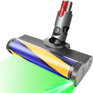 SG Stock Floor Brush Head Compatible with Dyson V7 V8 V10 V11 V12 V15 LED Light Motorized Roller