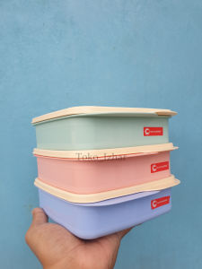 Lunch Box Kyoto / Kotak Makan Warna Clio Tanpa Sekat