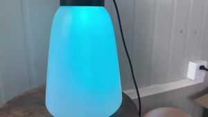 SXH led Forest Breathing Light  PE Commercial Street Square Outdoor Ceiling Landscape Lamp   Colorful Synchronous a Color-Changing Lamp New