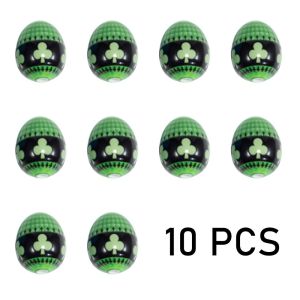 DXNZVA 10pcs สร้อยคอ ลูกปัดอนิเมะชูโกะชาระ ทำมือ ทำสร้อยข้อมือ ลูกปัดไข่ของฮินามอริ อามุ ตัวละครผู้พิทักษ์ของฉัน แบบญี่ปุ่น ไข่หัวใจ อุปกรณ์เสริมเครื่องประดับ DIY จิวเวลรี่ทำเอง