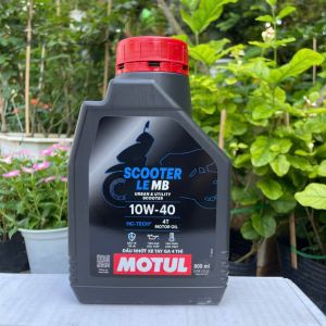 Nhớt Motul Xe Tay Ga Motul Scooter LE 4T 10W40 800ml Chính Hãng Nhập Khẩu- Cam kết chính hãng