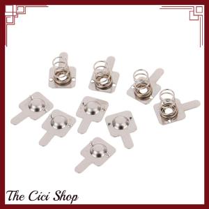 [The Cici Shop] 10pair Replacement Metal Batteries Spring Contact Plate For AAA Batterie