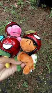 Yok thip:เต่าซิ่ง6 ตัว 6 สหาย เต่าห้อยกระเป๋า เต่าพวงกุญแจ ตุ๊กตา ตุ๊กตาน่ารักๆ ตุ๊กตาผ้าขน เต่าตุ๊กตาใส่หมวกกันน๊อต เต่าแซมมี่ แซมที่แท้ แซมมี่น่ารัก แซมมี่ผ้าขน