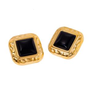 Square Ear Studs Small Studs Earings Geometric Fashion Ear Suitable for Youthful Women and Girls Casual Outfits