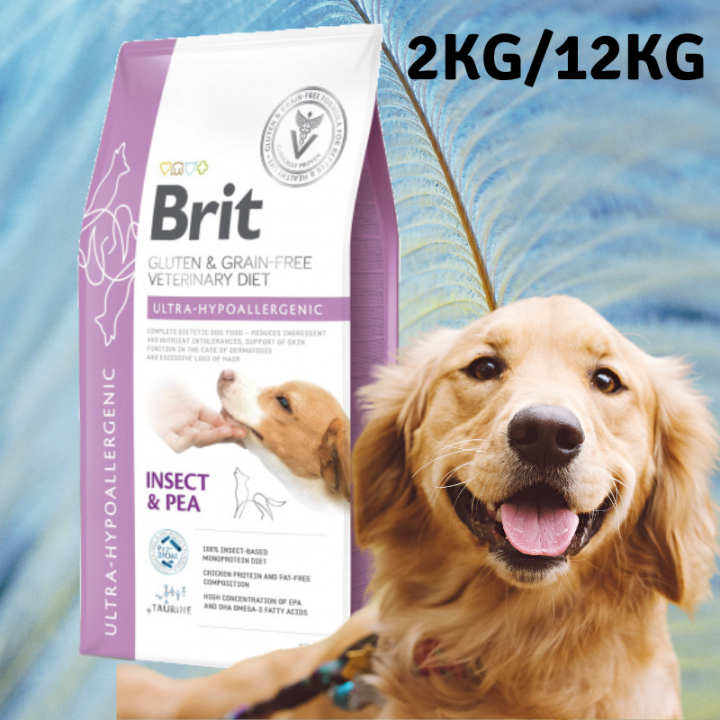 BRIT ULTRA-HYPOALLERGENIC 2KG 12KG hypoallergenic dog food Lazada
