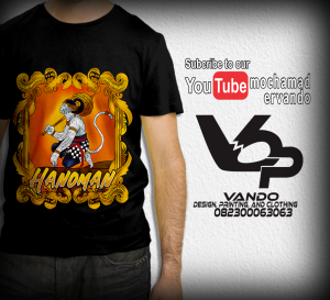 KAOS WAYANG HANOMAN / KAOS PRIA DISTRO / KAOS JAWA / KAOS MURAH