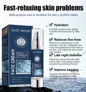 Mens Facial Anti-Aging Cream Skin Firming Lifting Moisturizing Cream Reduces Fine Lines Eye Bags And Dark Circles