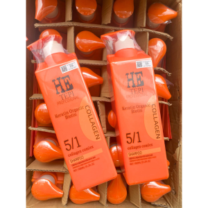 Dầu Gội Xả HE TEPI COLLAGEN CAM 5 Trong 1 - 1000ML