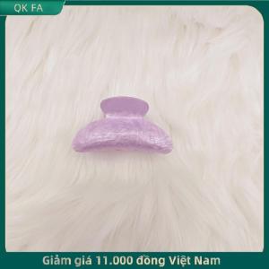 QK FA ✨ Clip tóc cổ điển cho cô gái Claw Clip mới bằng đá cẩm thạch kết cấu barrette cá mập clip cho phụ nữ tóc phụ kiện