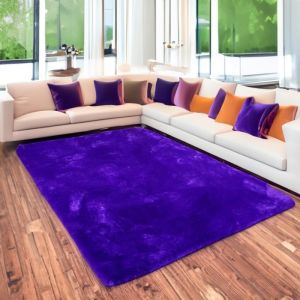 Karpet bulu rasfur/karpet empuk ukuran 180X160X5CM.. LP