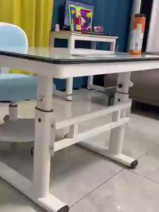 Kids Study Table Set Kids Tables & Sets For Kids Firm Stable Wear-Resistant and Durable Desk Kids Study Table Set
