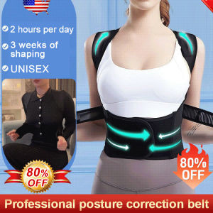 Adult Posture Corrector/Anti-Hunchback X-Back Brace For Adults/Students/Teens/Comfortable Non-Squeeze Design/Spine Support/Daily Use/Improve Neck & Shoulder Pain/Muscle Memory Training