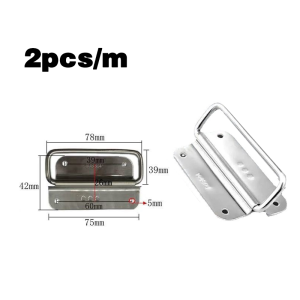 2PCS Handle Peti Box Pegangan Box Gagang Peti Box Tarikan Petikoper Tarikan Pegangan Box Cabinet