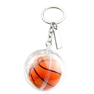 Oversized Basketball Acrylic Keychain Shatterproof Wear Resistant Accessory Perfect Gift For Basketball Fans And Athletes