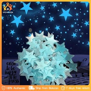 100/200/400PCS Glow in The Dark Stars Glow Wall Stickers Kids Baby Room Decor Glow Star Stickers