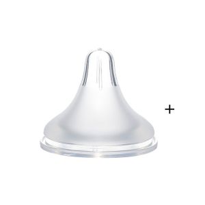 KOI STORE 5cm Dot Bayi Wide Neck Nipple Silikon Bpa Free Empeng Bayi