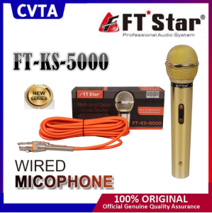 FT Star FT-KS-5000 Wired Microphone Heavy Duty Quality Original FT-KS5000 Audio Equipment Microphone