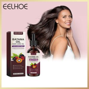 Eelhoe Batana Oil Batana Growth Oil Hair Thicken And Smooth Hair Moisturize Hair Roots Nourishing Hair Smooth Hair Care Anti-Hair Fall Hair Care Oil（50ml)